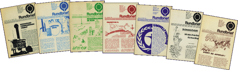 Rundbriefe aus den 1980er Jahren