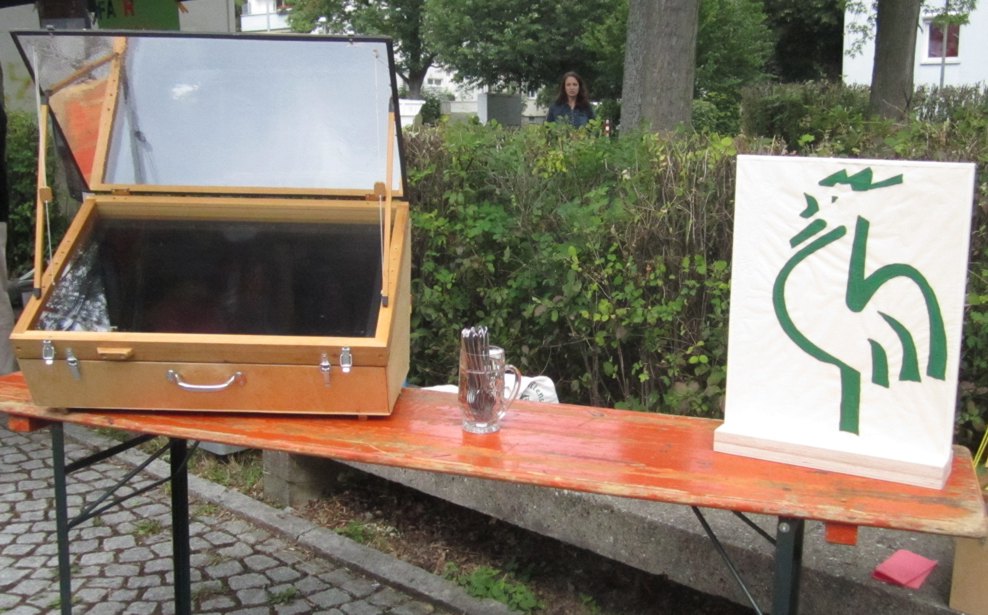 Solarkocher-Vorfhrung