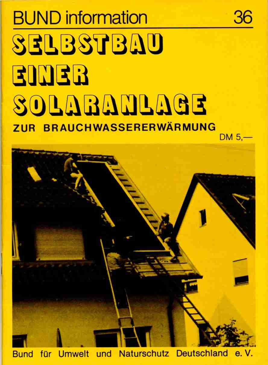 Titelseite der BUND Information 36
